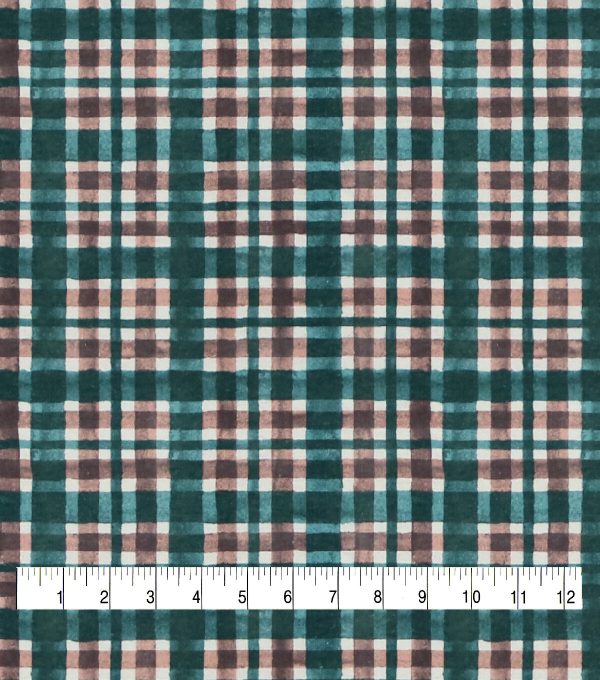 Plaid Super Snuggle Flannel Fabric - Image 3
