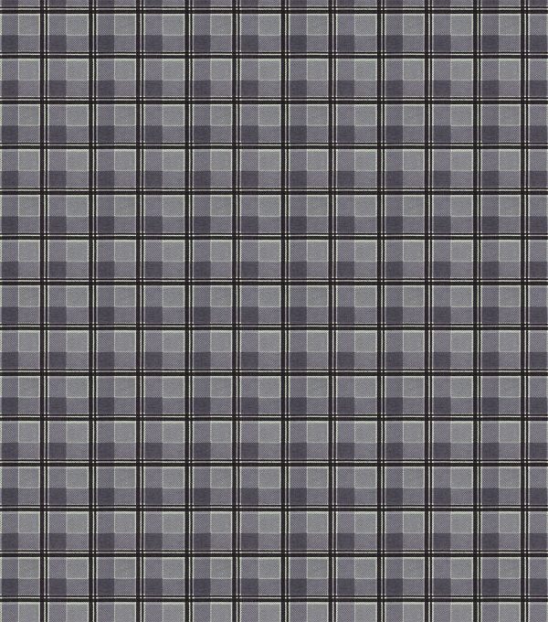 Plaid Gray 108 Wide Flannel Fabric