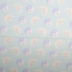 Moon Yin Yang Toss Super Snuggle Flannel Fabric