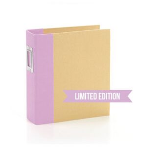 Simple Stories 6 x 8 Sn@p! Lilac Limited Edition Binder