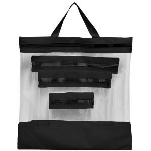 Sullivan s 4ct Clear Assortment Sewing Organizer Storage Bags