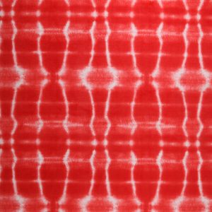 Sew Lush Red Tie Dye Fleece Fabric