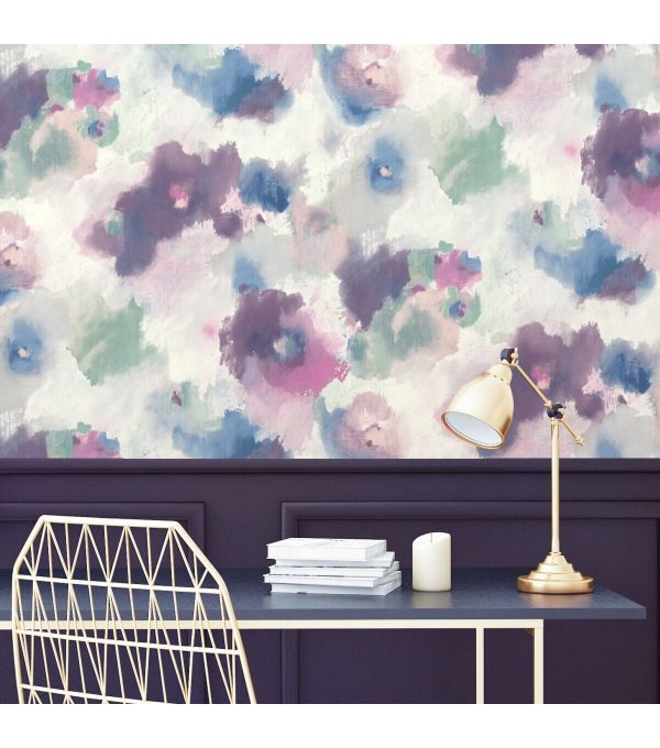 RoomMates Wallpaper Impressionist Floral - Image 3