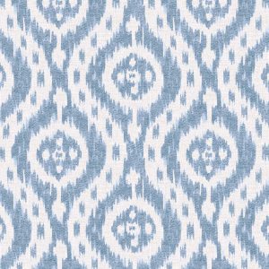 Surface Style 20.5  x 18  Chambray Ikat Tracery Peel   Stick Wallpaper