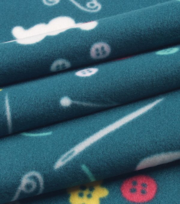 Sewing Tools Blizzard Prints Fleece Fabric - Image 3