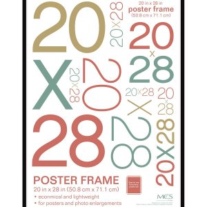 MCS 20 x 28 Black Poster Frame