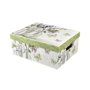 14 Meadowbrook Rectangle Box With Cutout Handles by Place   Time
