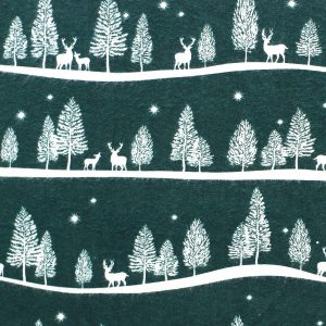Woodland Landscape Super Snuggle Flannel Fabric