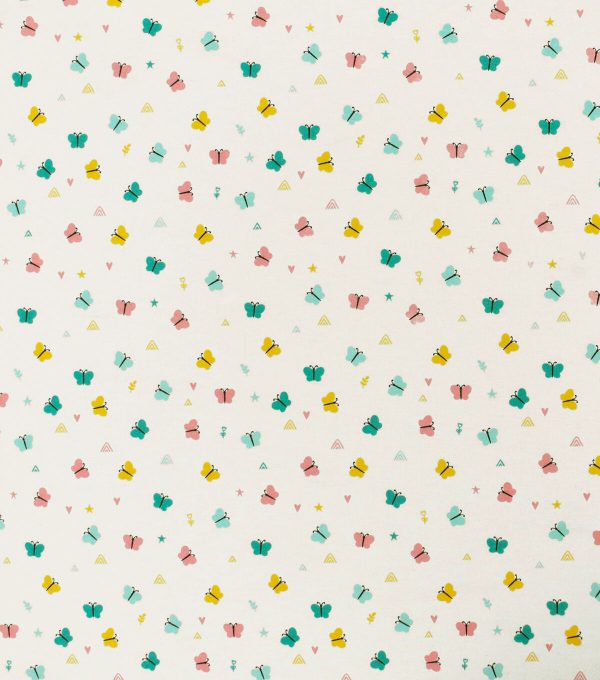 Tiny Butterflies Super Snuggle Flannel Fabric