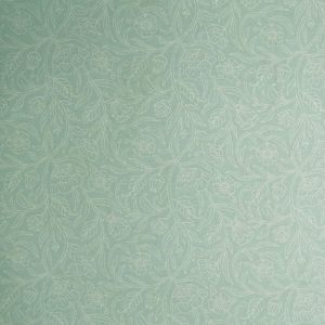 Green Floral Super Snuggle Flannel Fabric