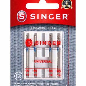 SINGER Universal Regular Point Sewing Machine Needles