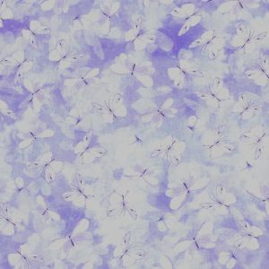Blue Tonal Butterflies Quilt Cotton Fabric by Keepsake Calico
