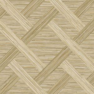 Surface Style 20.5  x 18  Shoreline Java Weave Peel   Stick Wallpaper