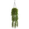 Nearly Natural Willow Plant in Hanging Basket