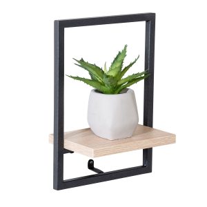 Honey Can Do 8.1 Vertical Floating Wall Shelf