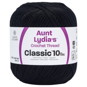Aunt Lydia s Special Value 1000yds Cotton Crochet Thread