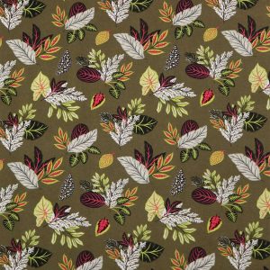 Green Leaf Variety Super Snuggle Flannel Fabric