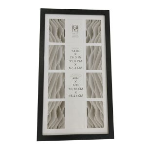 4 x 6 Black 12 Photo Collage Frame by Place   Time