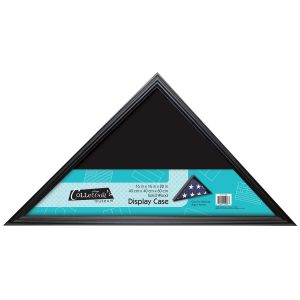 Collector s Museum 16 x 22 Black Flag Case