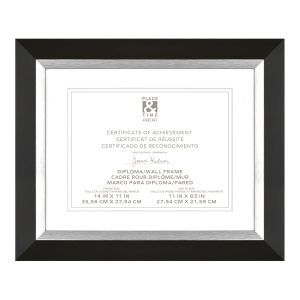 11 x 14 Black Fairmont Document Frame by Place   Time