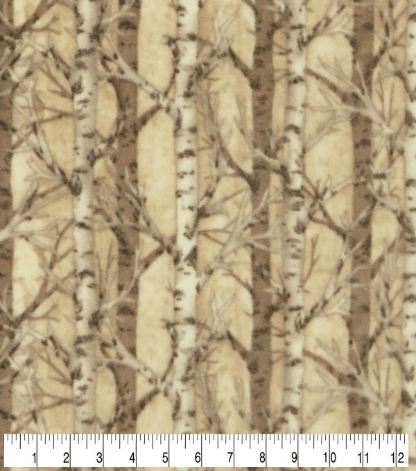 Birch Luxe Fleece Fabric - Image 3