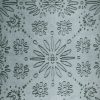 Sew Lush Floral Green Embossed Fleece Fabric