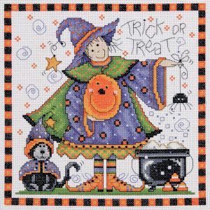 Design Works 8 Trick or Treat Counted Cross Stitch Kit