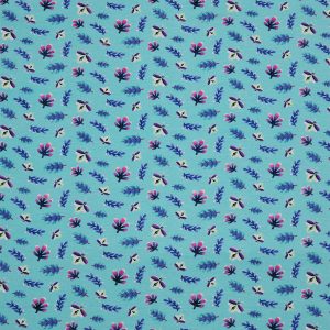 Fireflies on Blue Super Snuggle Flannel Fabric