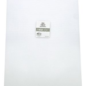 10.5 x 13.5 Stiff Clear 7 Plastic Mesh Embroidery Canvas by Big Twist