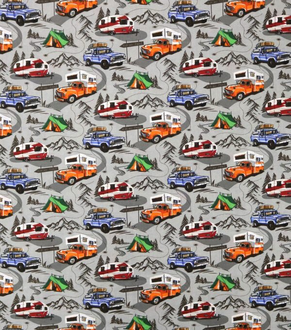 Road Trip Super Snuggle Flannel Fabric - Image 2