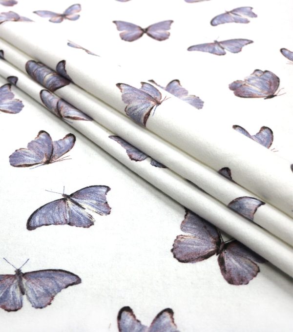 Butterfly Super Snuggle Cotton Fabric - Image 2