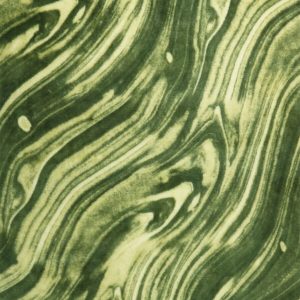 Tapestry Green Oil Slick Sew Lush Fleece Fabric
