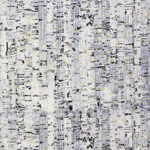 Gray   Black Cork Print Quilt Metallic Cotton Fabric by Keepsake Calico