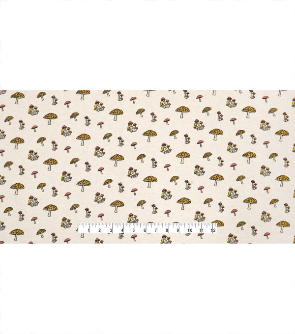 POP! Mushrooms Super Snuggle Flannel Fabric - Image 4