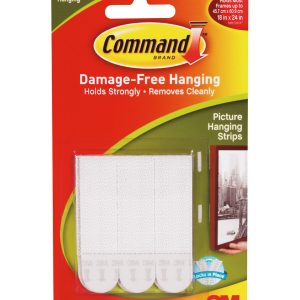 Command 3pk White Medium Picture Hanging Strips