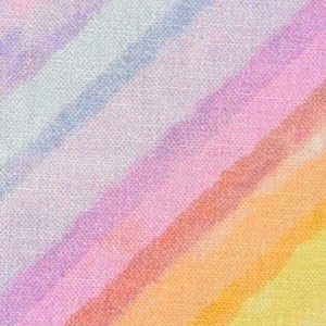 Multicolor Striped Cotton Fabric by Keepsake Calico