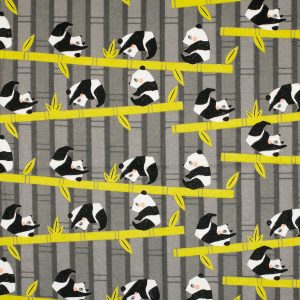 Super Snuggle Flannel Fabric Bamboo Pandas