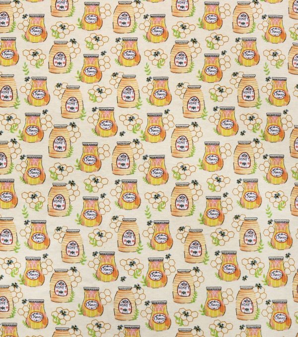 Honey Jars Super Snuggle Flannel Fabric