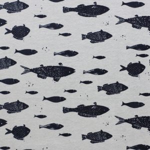 Calm   Cool Fish Super Snuggle Flannel Fabric